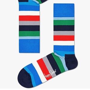 Happy Socks Vibrant Multicolor Striped Socks